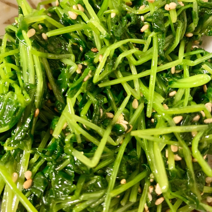 豆苗のナムル